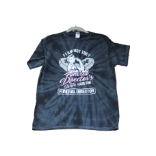 Black Tie-dye T-Shirt