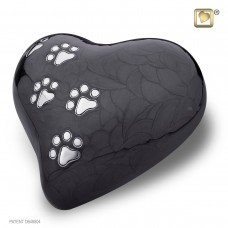 Love Paw Pearlescent Midnight 67 cu. in. Cremation Urn