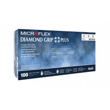 Microflex Diamond Grip Gloves, Latex
