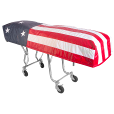 Reversible Patriotic Cot Cover