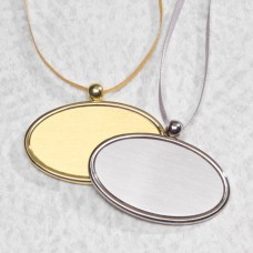 Oval Cremation  Urn Pendant
