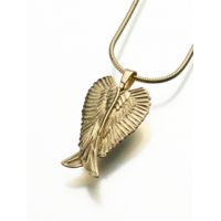 Angel Wings Pendant/Necklace Engravable Cremation Urn Jewelry