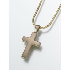 Cross Pendant/Necklace Engravable - Cremation Urn Jewelry