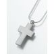 Cross Pendant/Necklace Engravable - Cremation Urn Jewelry -  - 112PT