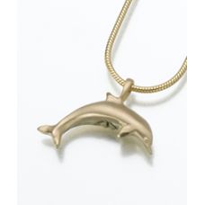 Dolphin Pendant/Necklace - Cremation Urn Jewelry