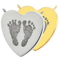 B&B Heart 2 Footprints Jewelry