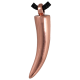 Cremation Jewelry: Sabre Tooth Pendant