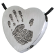 B&B Baby Handprint Heart Jewelry -  - Hand-503/3109