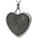 B&B Heart Fingerprint Jewelry -  - FP-503/3109