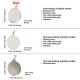 B&B Oval Fingerprint Jewelry with Cross -  - FPCR-501/3507
