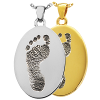 B&B Oval Footprint Jewelry