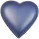Baby Urn: Brass Heart Blueberry -  - 9004 heart