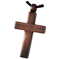 Cremation Jewelry: Antique Cross Pendant (Holds Ashes)