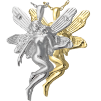 Cremation Jewelry: Fairy Pendant