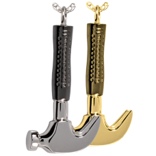 Cremation Jewelry: Hammer Pendant