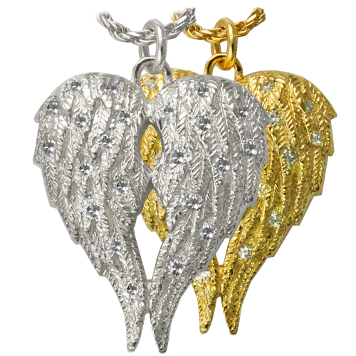 Cremation Jewelry: My Angel Companion Urn Pendant -  - 3194