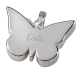 Cremation Jewelry: Perfect Filigree Butterfly Pendant -  - 3288