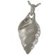 Cremation Jewelry: Sea Shell Pendant -  - 3214