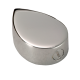 Cremation Jewelry: Slide Teardrop Pendant -  - 3072