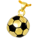Cremation Jewelry: Soccer Ball Pendant -  - 3086