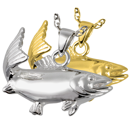 Cremation Jewelry: Sportfish Pendant -  - 3210