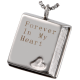 Cremation Jewelry Stainless Steel Book of Love Pendant -  - 6805