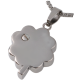 Cremation Jewelry Stainless Steel Hearts of Clover Pendant -  - 6800