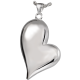 Cremation Jewelry Teardrop Heart Pendant -  - 3746 / 3746DC
