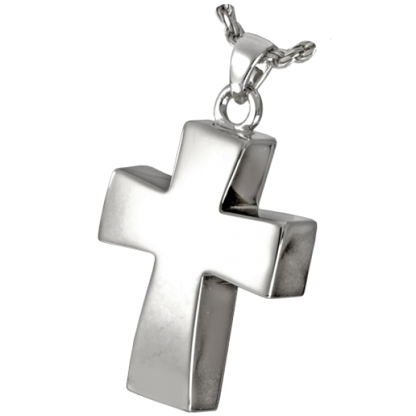 Cremation/Memorial Jewelry : Cremation Jewelry: Vaulted Cross ...