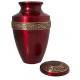 Cremation Urns: Scarlet Brass -  - 8279A
