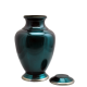Cremation Urns: Shiny Turquoise Blue Sharing Urn 6 -  - 1435D