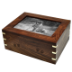 Dog Urn: Perfect Wood Box with Photo Frame, Large -  - SWH-166