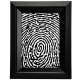 Framed B&W Art Print- Fingerprint -  - NMD-5x7bw/fp, NMD-8x10bw/fp