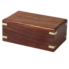 Perfect Wooden Box Urn, Small