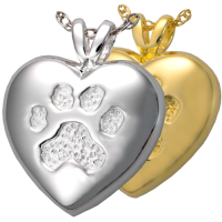 Pet Cremation Jewelry: A touch of your paw Pendant