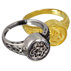Pet Cremation Jewelry Celtic Ring Pendant