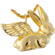 Pet Cremation Jewelry: Rabbit (Ears Up) Pendant -  - 3103