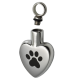 Pet Cremation Jewelry Stainless Steel Paw My Heart Pendant -  - 6113