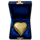 Pet Urn Keepsake: Brass Heart -  - 8341