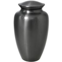 Pet Urns: Simple Gray Urn, Large