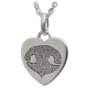 Petite Heart Noseprint Jewelry -  - NP-3146/B