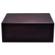 Quantity-Pack Urns: Dark Brown Wooden Box Urn, Large -  - SWH-MDF-003C