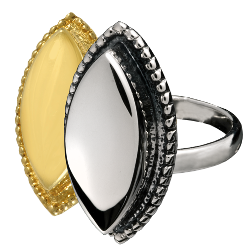 Urn Jewelry: Oval Ring -  - 2001