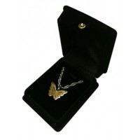 Two-tone Butterfly Pet Cremation Pendant