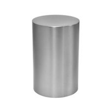Stainless Steel Sleek Cylinder Adult Urn