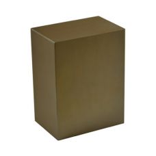 Spartan Gold Cube Urn