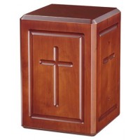 Calvary Wood Urn