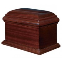 The Vintage Wood Urn