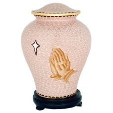 Praying Hands Cloisonne Urn (4 Options)