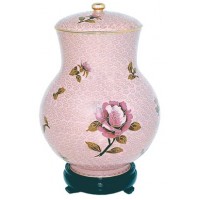 Dusty Rose Cloisonne Urn (5 Options)